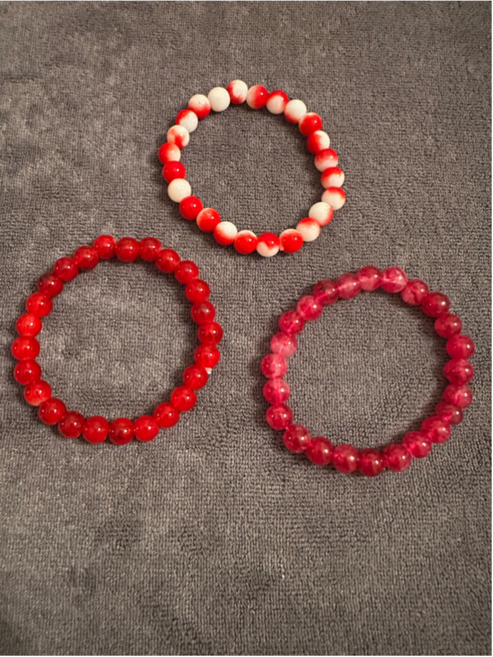 Unbranded Beaded Bracelet Trio Multi-color Set 15